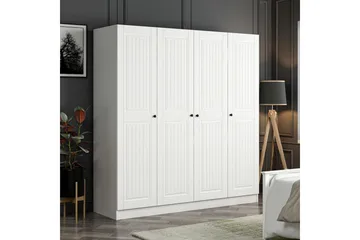 Fruitland Garderob 180 cm - Vit - Products - Förvaring - Garderober & garderobssystem - Garderobsskåp