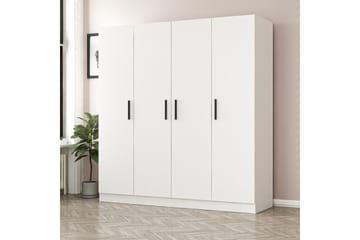 Fruitland Garderob 180 cm - Vit - Products - Förvaring - Garderober & garderobssystem - Garderobsskåp