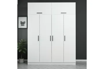 Fruitland Garderob 180 cm - Vit - Products - Förvaring - Garderober & garderobssystem - Garderobsskåp