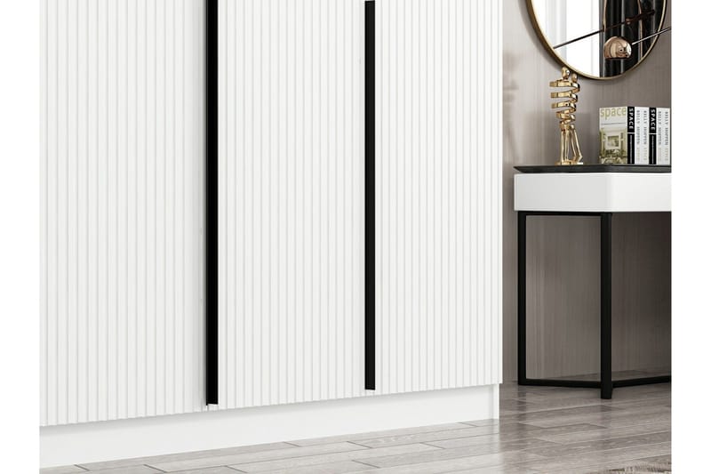Fruitland Garderob 180 cm - Vit - Products - Förvaring - Garderober & garderobssystem - Garderobsskåp