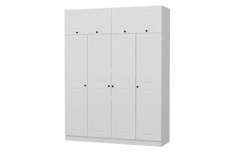 Fruitland Garderob 180 cm - Vit - Products - Förvaring - Garderober & garderobssystem - Garderobsskåp