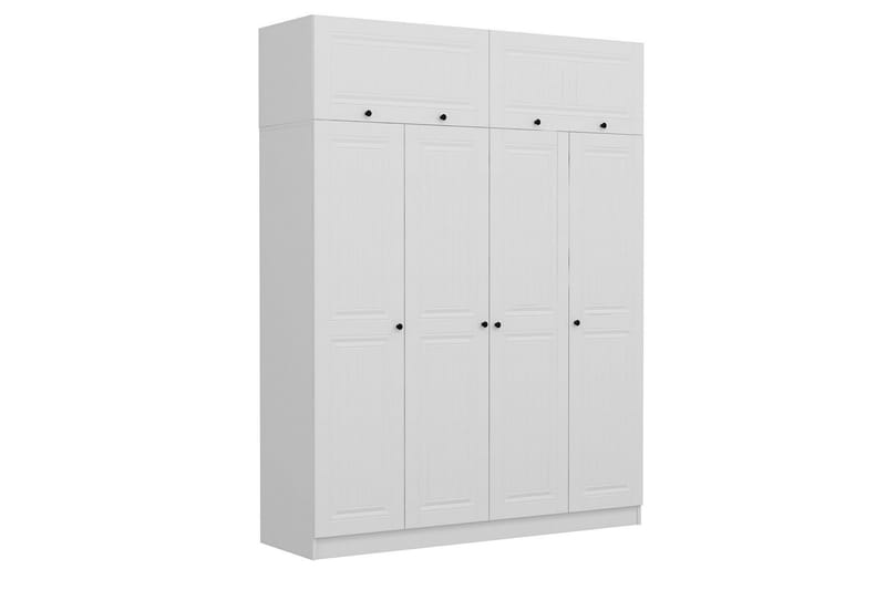 Fruitland Garderob 180 cm - Vit - Products - Förvaring - Garderober & garderobssystem - Garderobsskåp