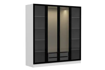 Fruitland Garderob 180 cm - Vit - Products - Förvaring - Garderober & garderobssystem - Garderobsskåp