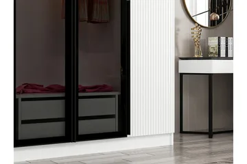 Fruitland Garderob 180 cm - Vit - Products - Förvaring - Garderober & garderobssystem - Garderobsskåp