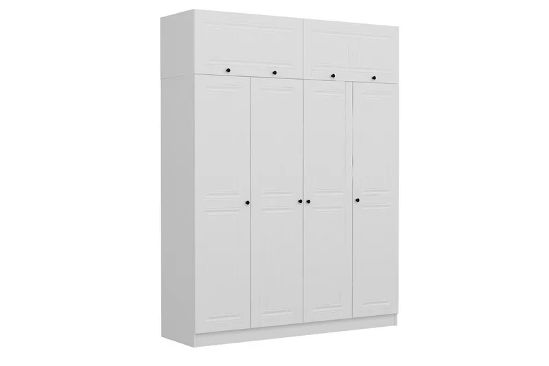Fruitland Garderob 180 cm - Vit - Products - Förvaring - Garderober & garderobssystem - Garderobsskåp