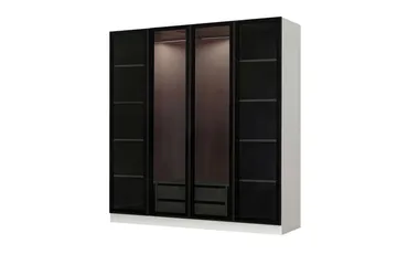 Fruitland Garderob 180 cm - Vit - Products - Förvaring - Garderober & garderobssystem - Garderobsskåp