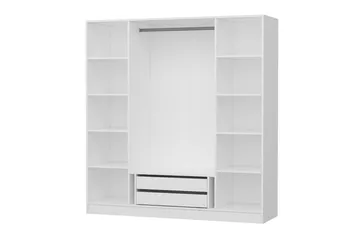 Fruitland Garderob 180 cm - Vit - Products - Förvaring - Garderober & garderobssystem - Garderobsskåp