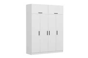 Fruitland Garderob 180 cm - Vit - Products - Förvaring - Garderober & garderobssystem - Garderobsskåp
