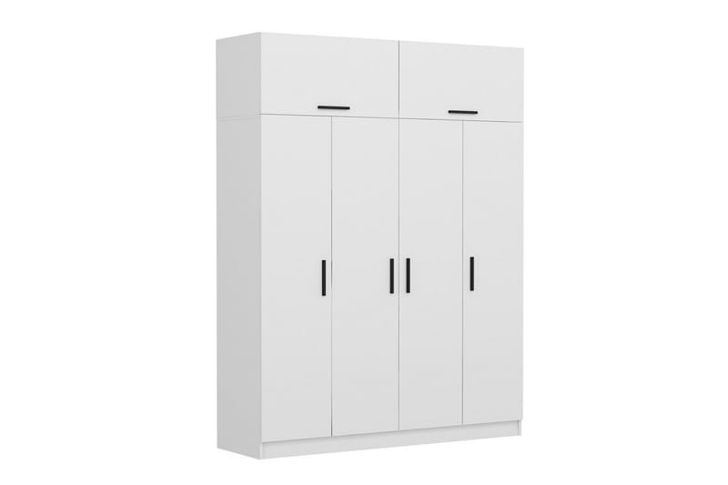 Fruitland Garderob 180 cm - Vit - Products - Förvaring - Garderober & garderobssystem - Garderobsskåp