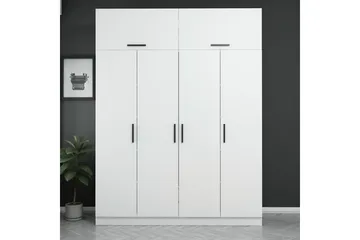 Fruitland Garderob 180 cm - Vit - Products - Förvaring - Garderober & garderobssystem - Garderobsskåp