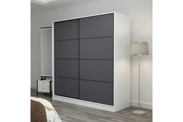 Fruitland Garderob 220 cm - Antracit - Products - Förvaring - Garderober & garderobssystem - Garderobsskåp
