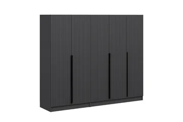Fruitland Garderob 225 cm - Antracit - Products - Förvaring - Garderober & garderobssystem - Garderobsskåp
