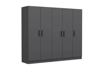Fruitland Garderob 225 cm - Antracit - Products - Förvaring - Garderober & garderobssystem - Garderobsskåp