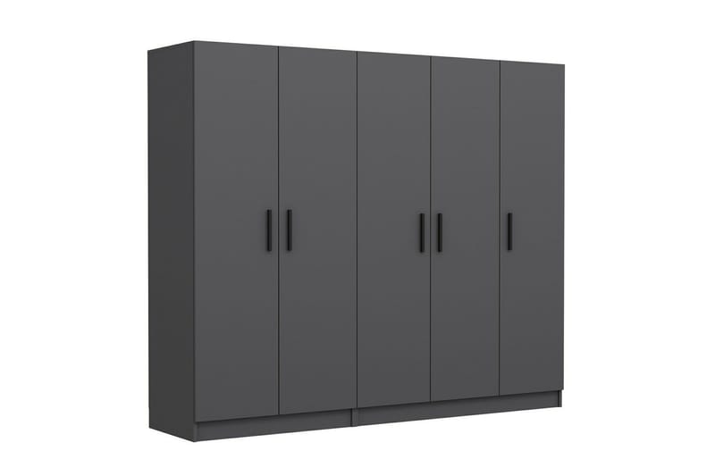 Fruitland Garderob 225 cm - Antracit - Products - Förvaring - Garderober & garderobssystem - Garderobsskåp