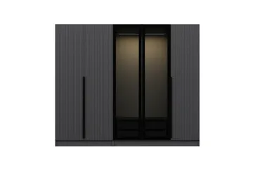 Fruitland Garderob 225 cm - Antracit - Products - Förvaring - Garderober & garderobssystem - Garderobsskåp