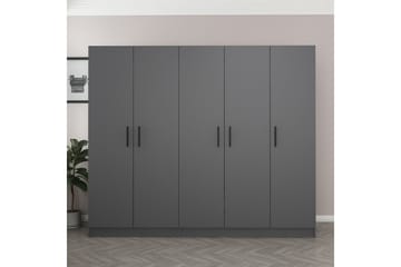 Fruitland Garderob 225 cm - Antracit - Products - Förvaring - Garderober & garderobssystem - Garderobsskåp