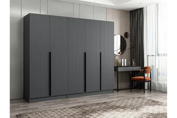 Fruitland Garderob 225 cm - Antracit - Products - Förvaring - Garderober & garderobssystem - Garderobsskåp