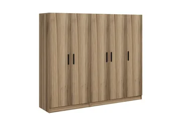 Fruitland Garderob 225 cm - Brun - Products - Förvaring - Garderober & garderobssystem - Garderobsskåp