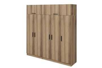 Fruitland Garderob 225 cm - Brun - Products - Förvaring - Garderober & garderobssystem - Garderobsskåp