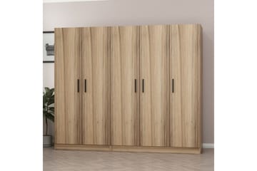 Fruitland Garderob 225 cm - Brun - Products - Förvaring - Garderober & garderobssystem - Garderobsskåp