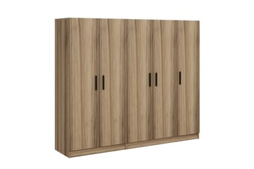 Fruitland Garderob 225 cm - Brun - Products - Förvaring - Garderober & garderobssystem - Garderobsskåp