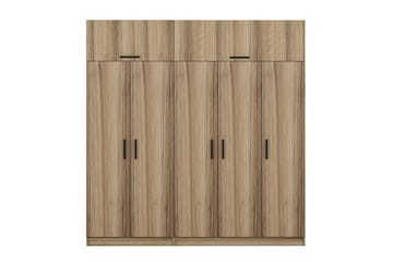 Fruitland Garderob 225 cm - Brun - Products - Förvaring - Garderober & garderobssystem - Garderobsskåp