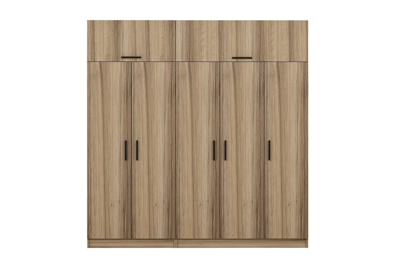Fruitland Garderob 225 cm - Brun - Products - Förvaring - Garderober & garderobssystem - Garderobsskåp