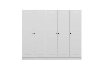 Fruitland Garderob 225 cm - Vit - Products - Förvaring - Garderober & garderobssystem - Garderobsskåp