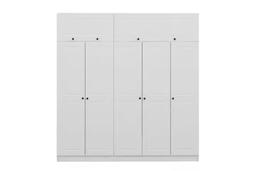 Fruitland Garderob 225 cm - Vit - Products - Förvaring - Garderober & garderobssystem - Garderobsskåp