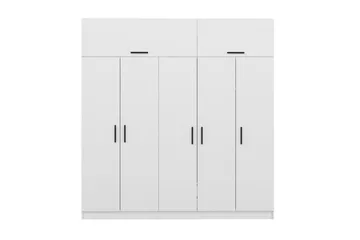 Fruitland Garderob 225 cm - Vit - Products - Förvaring - Garderober & garderobssystem - Garderobsskåp