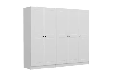 Fruitland Garderob 225 cm - Vit - Products - Förvaring - Garderober & garderobssystem - Garderobsskåp