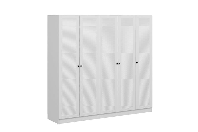 Fruitland Garderob 225 cm - Vit - Products - Förvaring - Garderober & garderobssystem - Garderobsskåp