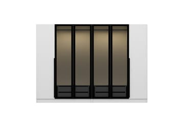 Fruitland Garderob 225 cm - Vit - Products - Förvaring - Garderober & garderobssystem - Garderobsskåp