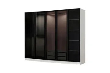 Fruitland Garderob 225 cm - Vit - Products - Förvaring - Garderober & garderobssystem - Garderobsskåp