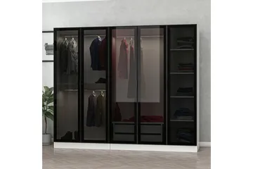 Fruitland Garderob 225 cm - Vit - Products - Förvaring - Garderober & garderobssystem - Garderobsskåp