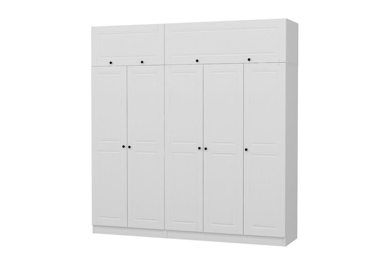 Fruitland Garderob 225 cm - Vit - Products - Förvaring - Garderober & garderobssystem - Garderobsskåp