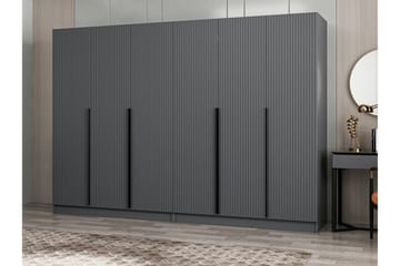 Fruitland Garderob 270 cm - Antracit - Products - Förvaring - Garderober & garderobssystem - Garderobsskåp