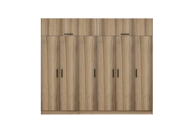 Fruitland Garderob 270 cm - Brun - Products - Förvaring - Garderober & garderobssystem - Garderobsskåp