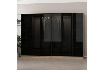 Fruitland Garderob 270 cm - Brun - Products - Förvaring - Garderober & garderobssystem - Garderobsskåp