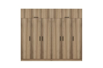 Fruitland Garderob 270 cm - Brun - Products - Förvaring - Garderober & garderobssystem - Garderobsskåp