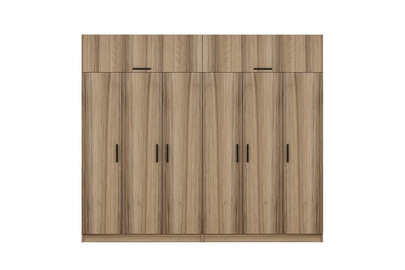 Fruitland Garderob 270 cm - Brun - Products - Förvaring - Garderober & garderobssystem - Garderobsskåp