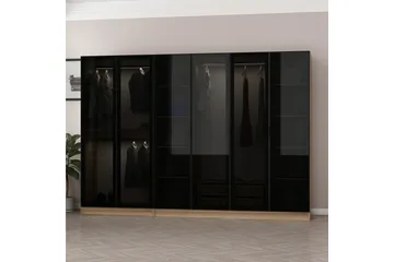 Fruitland Garderob 270 cm - Brun - Products - Förvaring - Garderober & garderobssystem - Garderobsskåp
