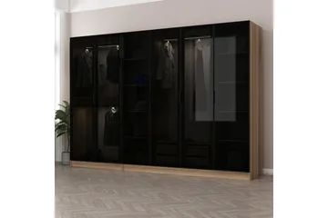 Fruitland Garderob 270 cm - Brun - Products - Förvaring - Garderober & garderobssystem - Garderobsskåp