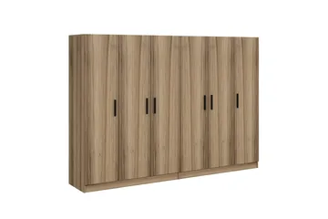 Fruitland Garderob 270 cm - Brun - Products - Förvaring - Garderober & garderobssystem - Garderobsskåp