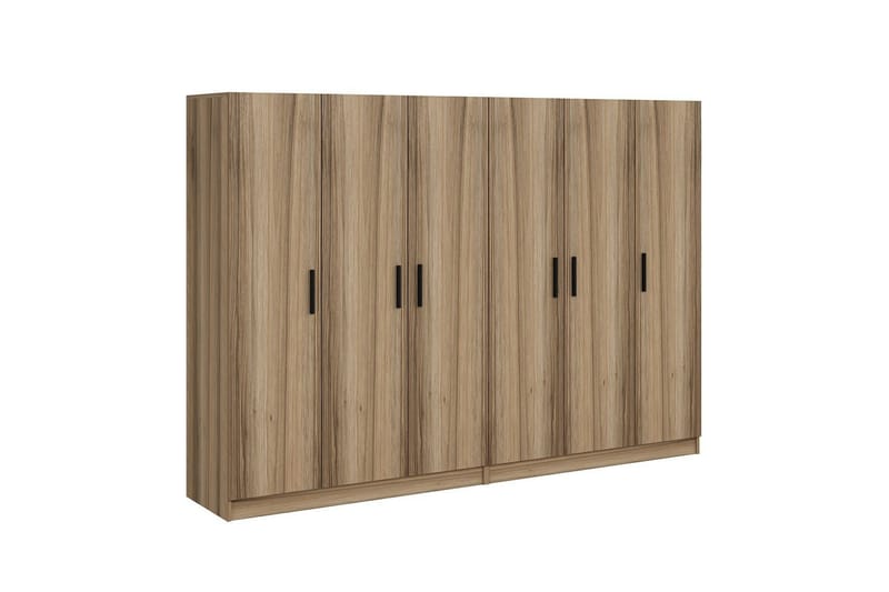 Fruitland Garderob 270 cm - Brun - Products - Förvaring - Garderober & garderobssystem - Garderobsskåp