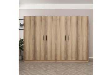 Fruitland Garderob 270 cm - Brun - Products - Förvaring - Garderober & garderobssystem - Garderobsskåp