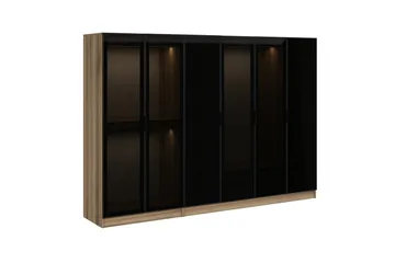 Fruitland Garderob 270 cm - Brun - Products - Förvaring - Garderober & garderobssystem - Garderobsskåp