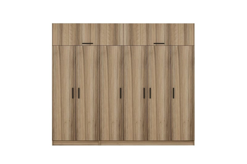 Fruitland Garderob 270 cm - Brun - Products - Förvaring - Garderober & garderobssystem - Garderobsskåp
