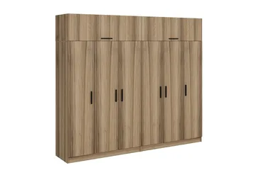 Fruitland Garderob 270 cm - Brun - Products - Förvaring - Garderober & garderobssystem - Garderobsskåp
