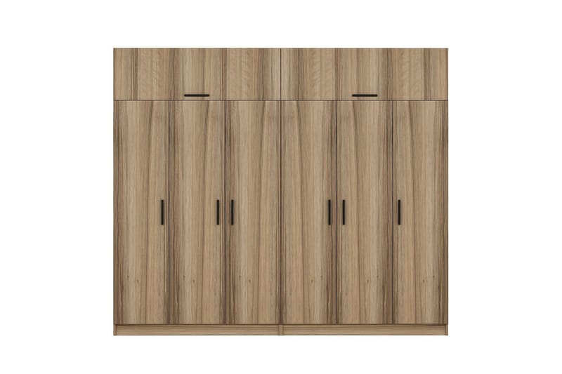 Fruitland Garderob 270 cm - Brun - Products - Förvaring - Garderober & garderobssystem - Garderobsskåp